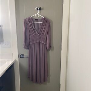 Elegant Mauve Dress